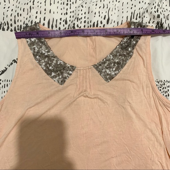 PROMOD SEQUIN PETER PAN TOP - Picture 5 of 6